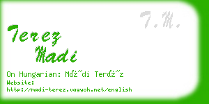 terez madi business card